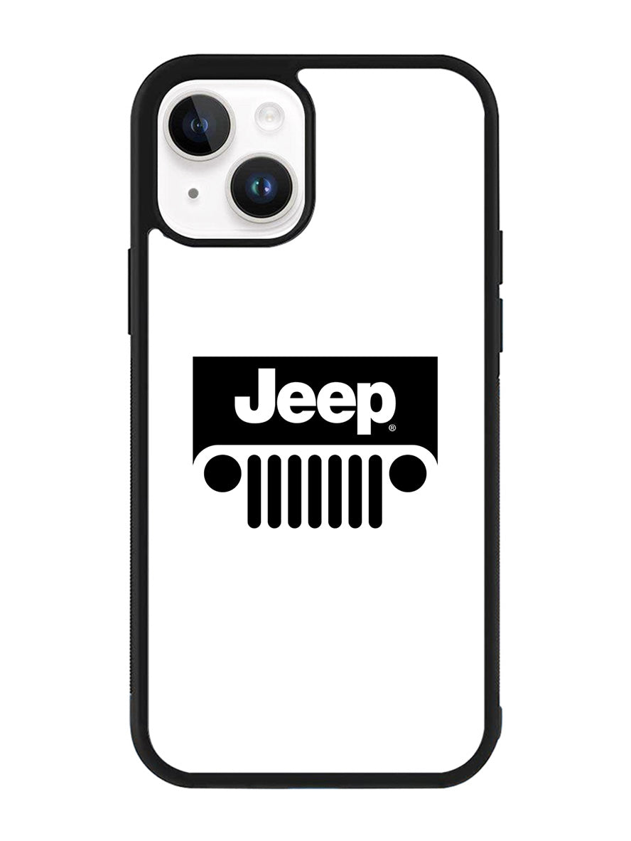 Jeep Grill Sign iPhone 14 Plus Case QC8228
