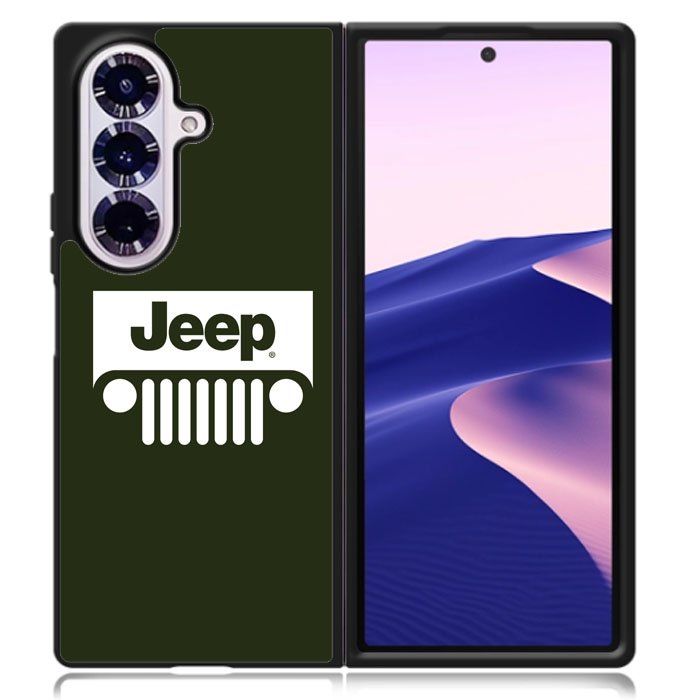 Jeep Grill Sign Samsung Galaxy Z Fold 7 Case OV8229