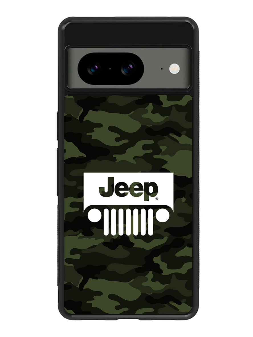 Jeep Camouflage Google Pixel 8 Case QC8223
