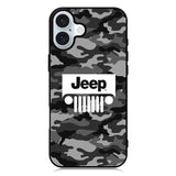 Jeep Camouflage iPhone 16 Plus Case QC8224