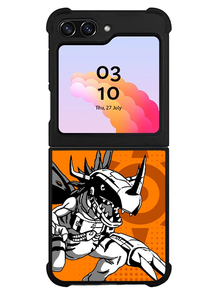 Digimon Metalgreymon Samsung Galaxy Z Flip 5 5G 2023 Case OV8420