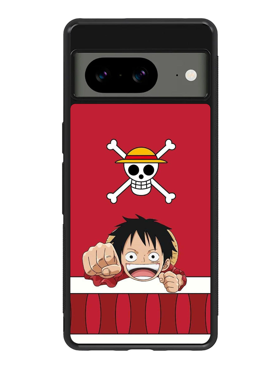 One Piece Luffy Google Pixel 8 Case QC8010
