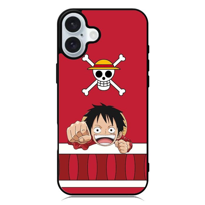 One Piece Luffy iPhone 16 Case QC8010