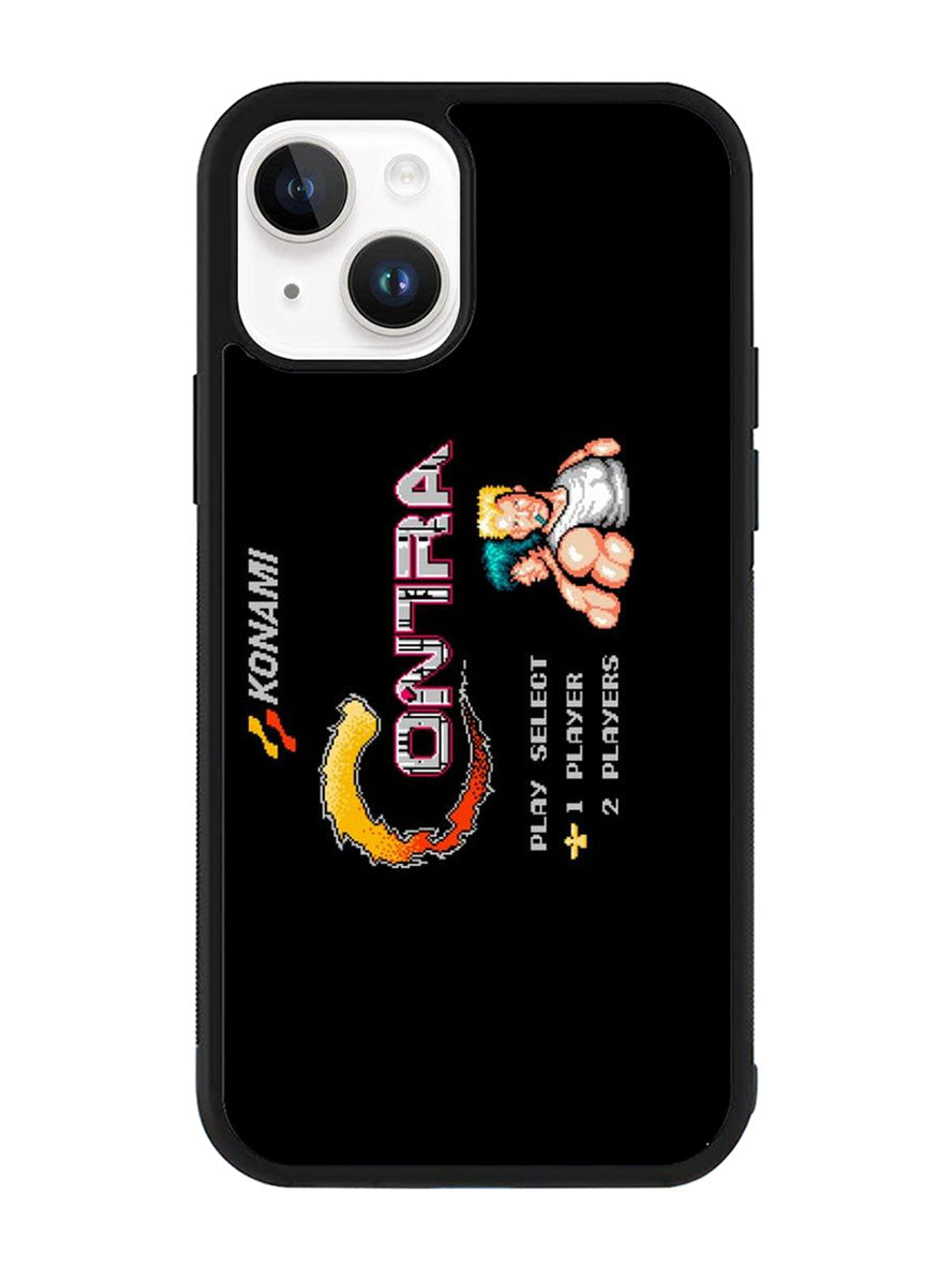 Contra Nintendo Game iPhone 14 Plus Case QC8472
