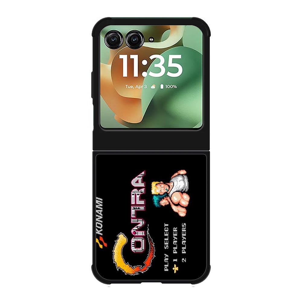 Contra Nintendo Game Motorola Moto RAZR 2025 Case OV8472