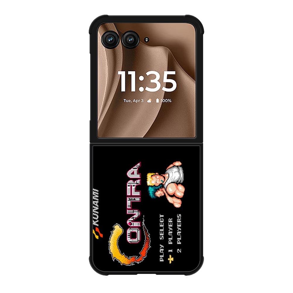 Contra Nintendo Game Motorola Moto RAZR Plus 2025 Case OV8472