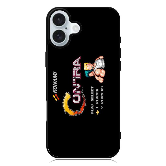 Contra Nintendo Game iPhone 16 Case QC8472