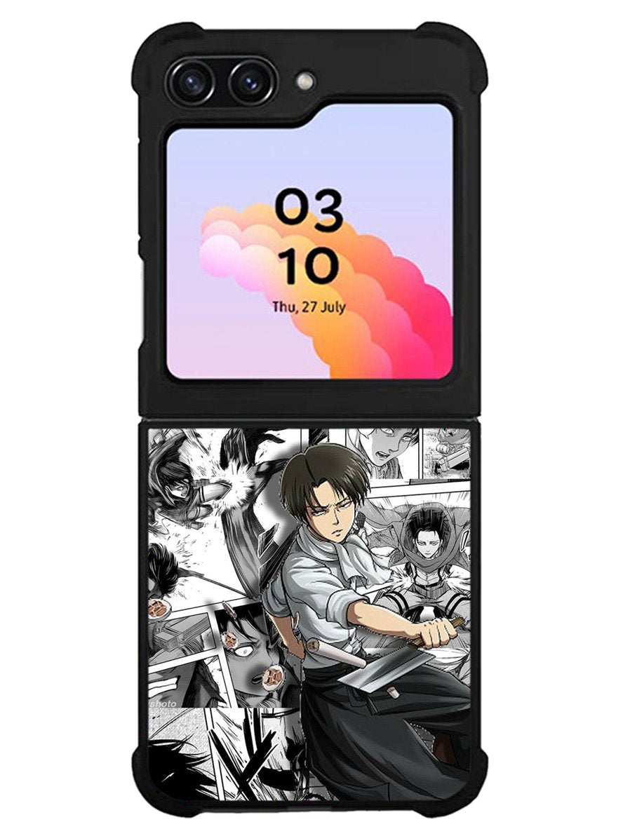Levi Attack On Titan Samsung Galaxy Z Flip 5 5G 2023 Case OV8166