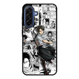 Levi Attack On Titan Samsung Galaxy A17 Case QC8166