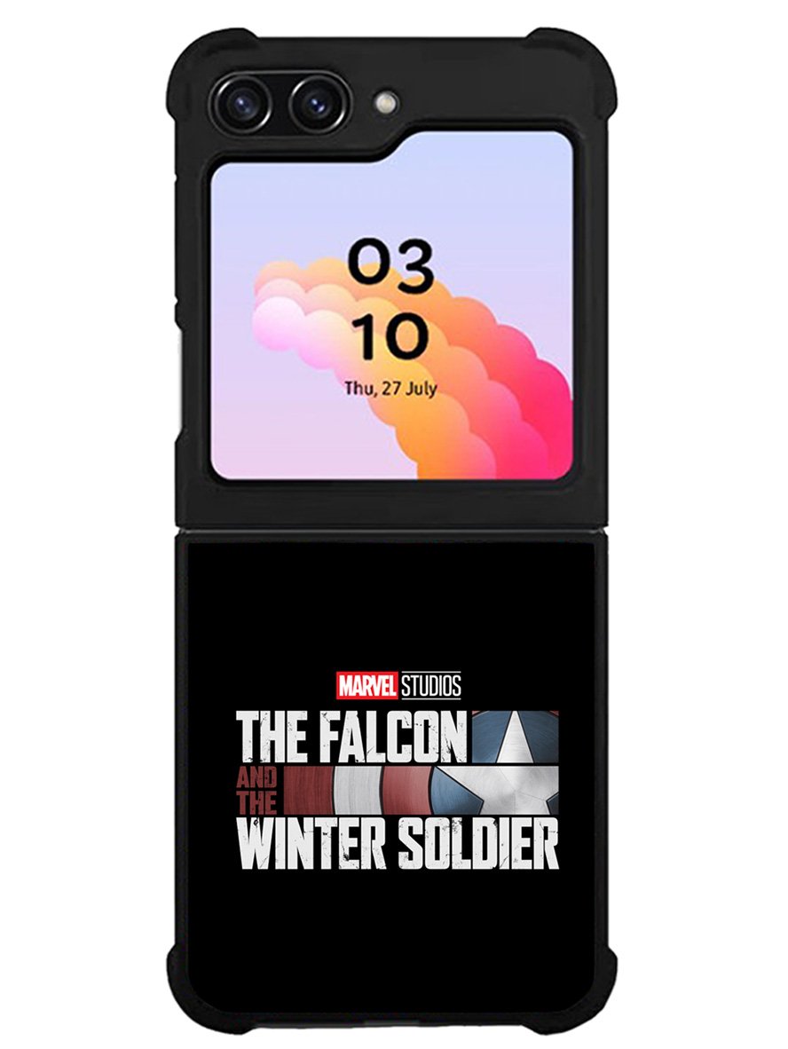 Marvel Falcon Winter Soldier Samsung Galaxy Z Flip 5 5G 2023 Case OV8112