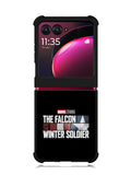 Marvel Falcon Winter Soldier Motorola Moto Razr Plus 2023 , Moto Razr+ 2023 Case OV8112