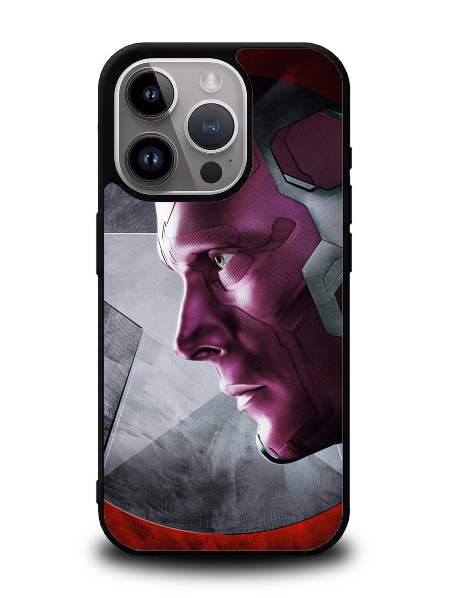 Marvel Vision Head iPhone 16 Pro Max Case QC8115
