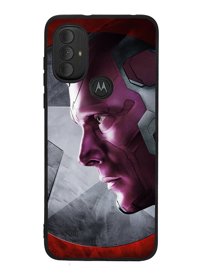 Marvel Vision Head Motorola Moto G Pure 2021 , Moto G Power 2022 Case OV8115