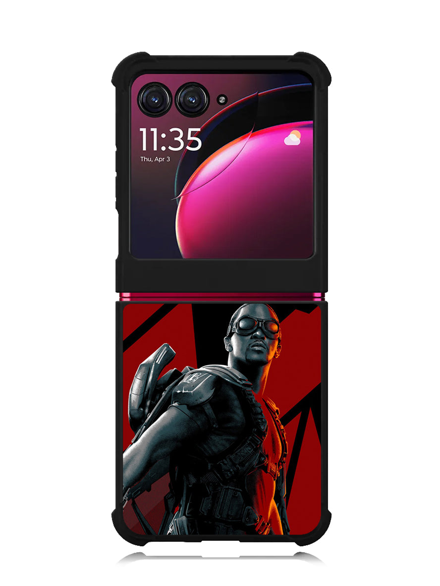 Marvel The Falcon Motorola Moto Razr Plus 2023 , Moto Razr+ 2023 Case OV8114