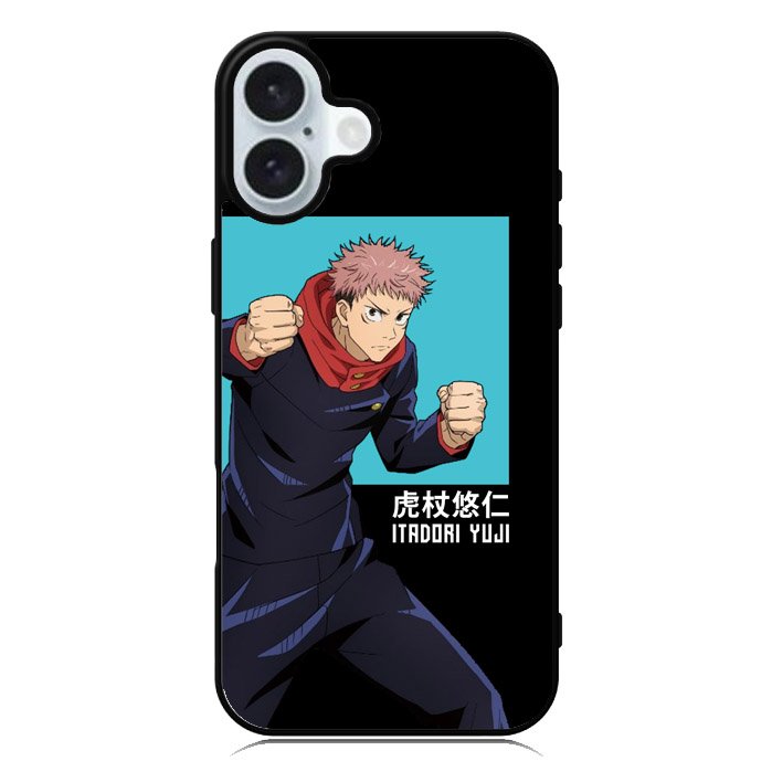 Itadori Yuji Jujutsu Kaisen iPhone 16 Case QC8249