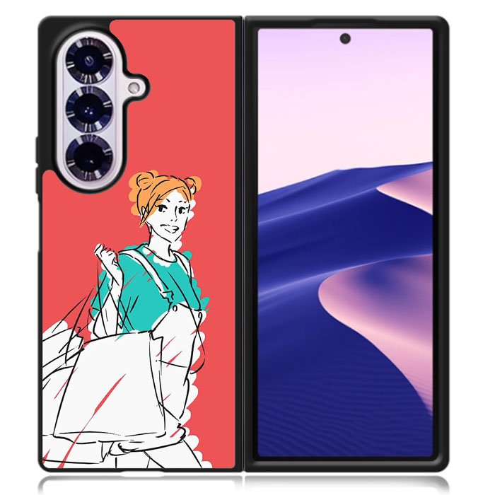 Nobara Kugisaki Jujutsu Kaisen Samsung Galaxy Z Fold 7 Case OV8040