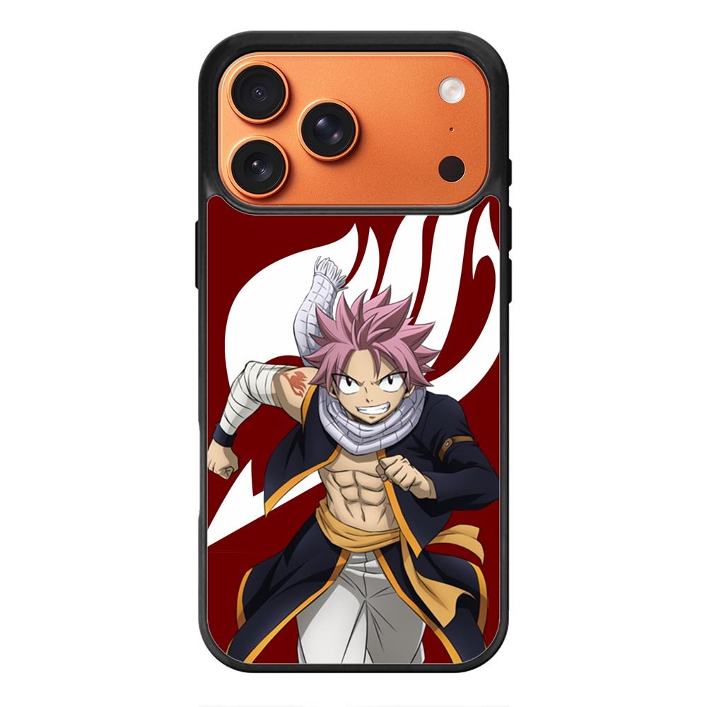 Natsu Fairy Tail iPhone 17 Pro Max Case QC10086
