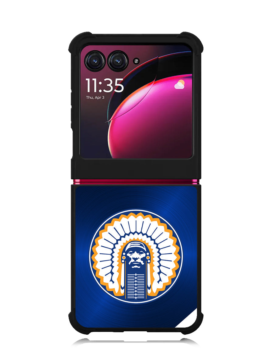 Illinois Fighting Illini 2nd Motorola Moto Razr Plus 2023 , Moto Razr+ 2023 Case