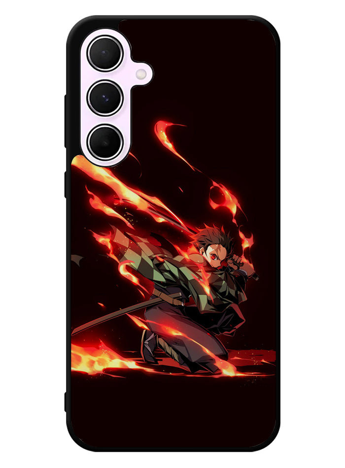 Tanjiro Demon Slayer Aniem Samsung Galaxy A55 5G Case