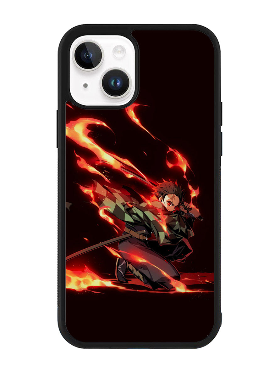 Tanjiro Demon Slayer Aniem iPhone 15 Case OV10149