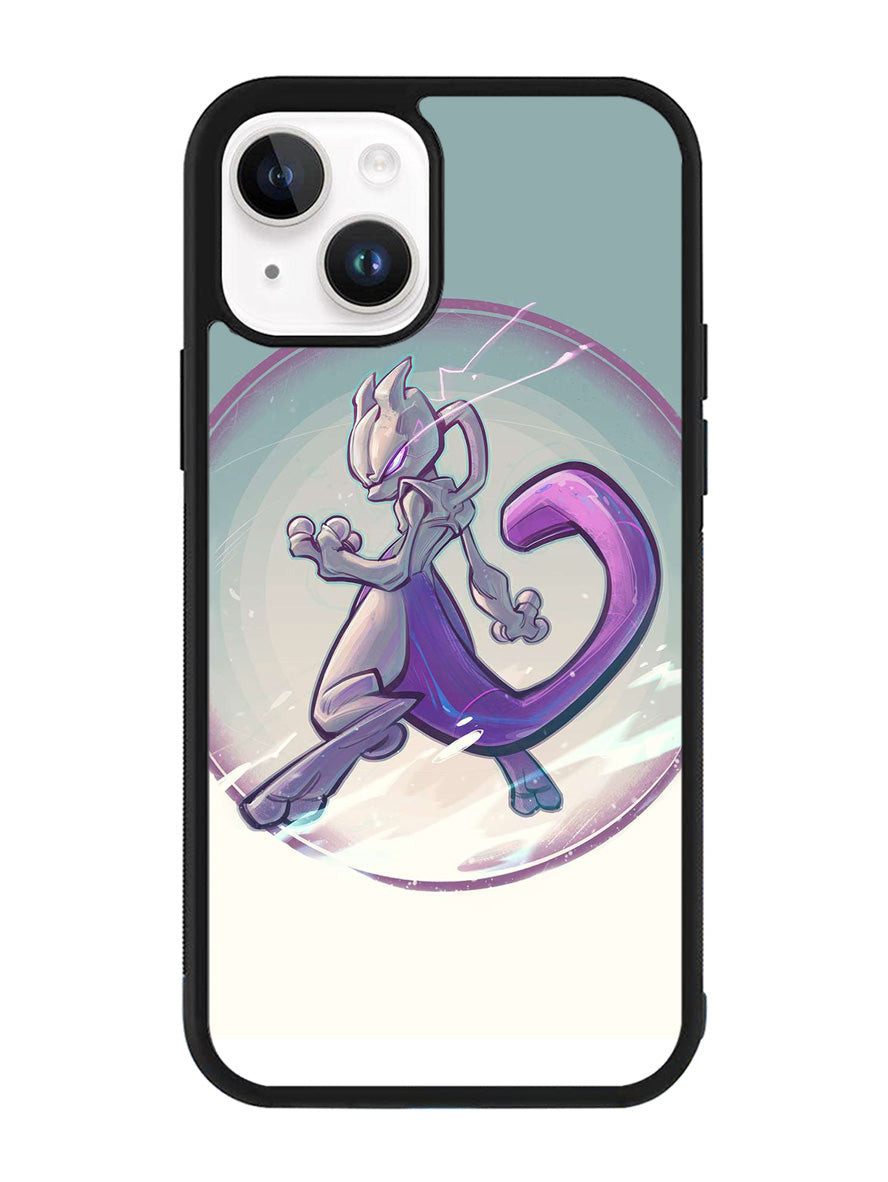 Mewtwo Pokemon iPhone 14 Case QC10078