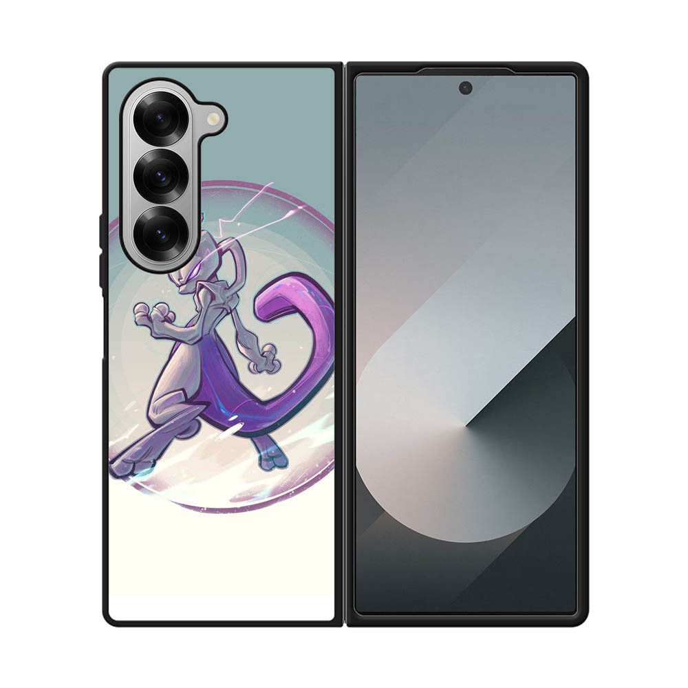 Mewtwo Pokemon Samsung Galaxy Z Fold 7 5G Case OV10078