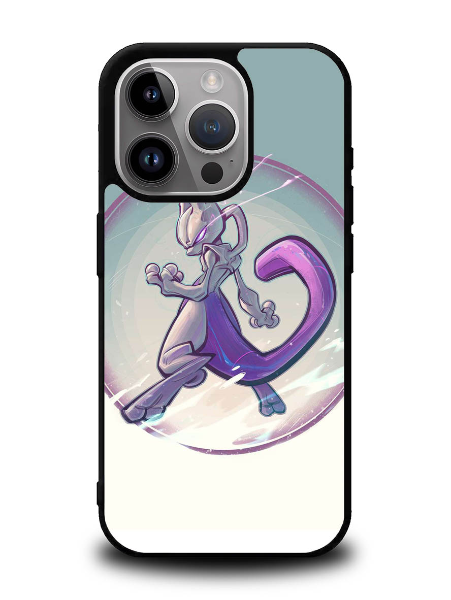 Mewtwo Pokemon iPhone 16 Pro Max Case OV10078
