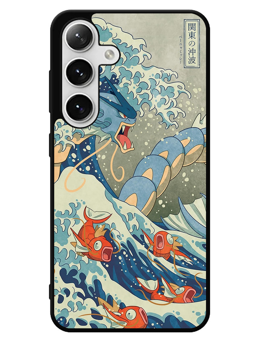 Pokemon Gyarados Kanagawa Samsung Galaxy S25 5G Case