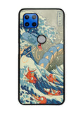 Pokemon Gyarados Kanagawa Motorola Moto G 5G Case , Moto One 5G Ace Case