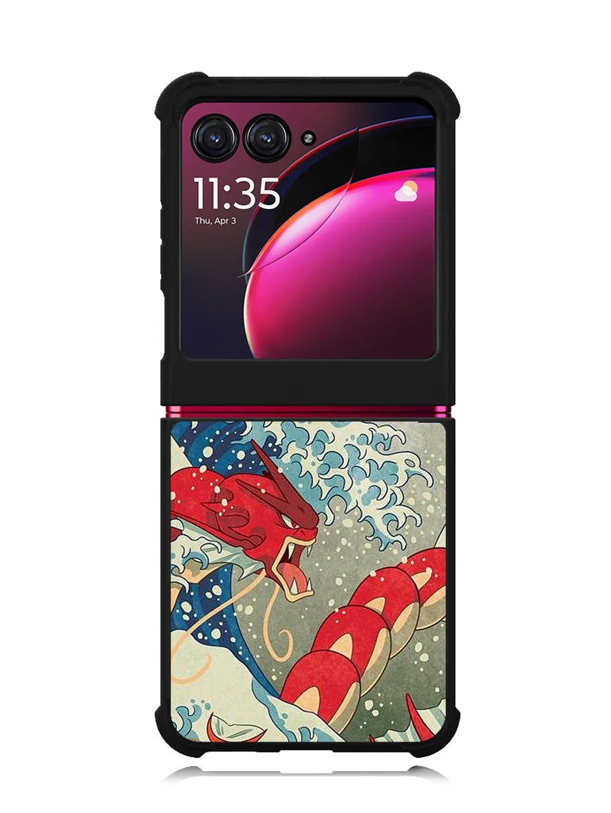 Pokemon Shiny Gyarados Motorola Moto Razr Plus 2023 , Moto Razr+ 2023 Case
