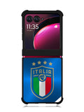 Italy Football Team Motorola Moto Razr Plus 2023 , Moto Razr+ 2023 Case