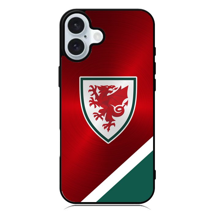 Wales Football Team iPhone 16 Plus Case QC10193