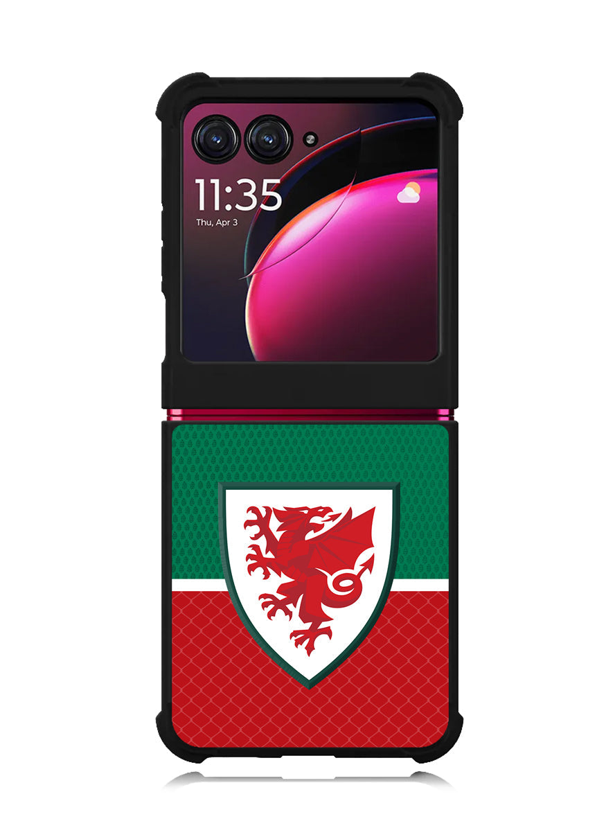 Wales Football Team Motorola Moto Razr Plus 2023 , Moto Razr+ 2023 Case OV10195