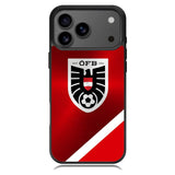 Austria Football Team iPhone 17 Pro Case RC9940