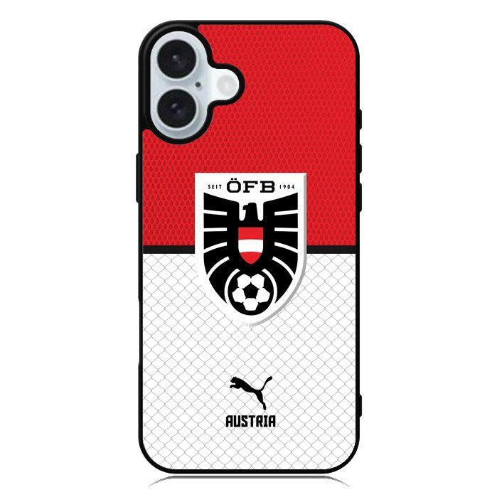 Austria Football Team iPhone 16 Case QC9942