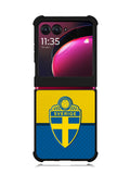 Sweden Football Team Motorola Moto Razr Plus 2023 , Moto Razr+ 2023 Case OV10142