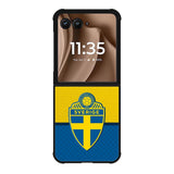 Sweden Football Team Motorola Moto RAZR Plus 2025 Case OV10142