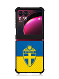 Sweden Football Team Motorola Moto Razr Plus 2023 , Moto Razr+ 2023 Case OV10143