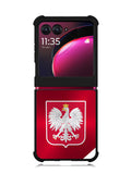 Poland Football Team Motorola Moto Razr Plus 2023 , Moto Razr+ 2023 Case OV10105