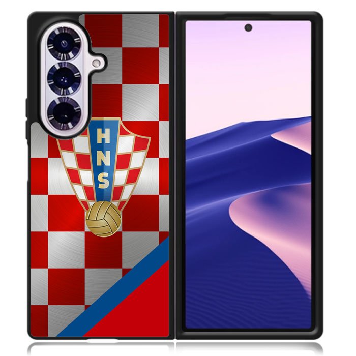 Croatia Football Team Samsung Galaxy Z Fold 7 Case OV9968