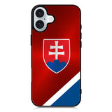 Slovakia Football Team iPhone 16 Case QC10122