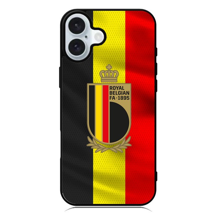 Belgium Football Team iPhone 16 Case QC9948