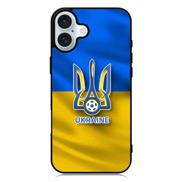 Ukraine Football Team iPhone 16 Case QC10184