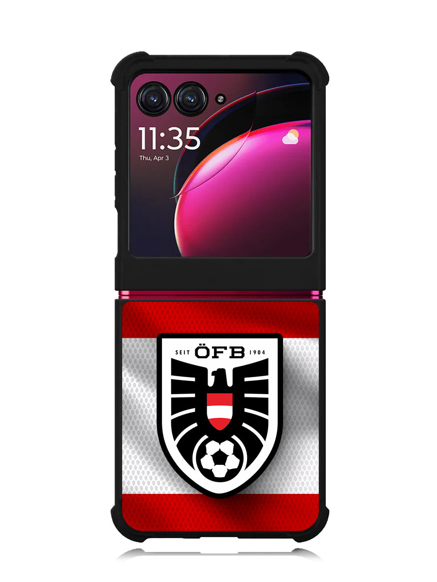 Austria Football Team Motorola Moto Razr Plus 2023 , Moto Razr+ 2023 Case OV9943