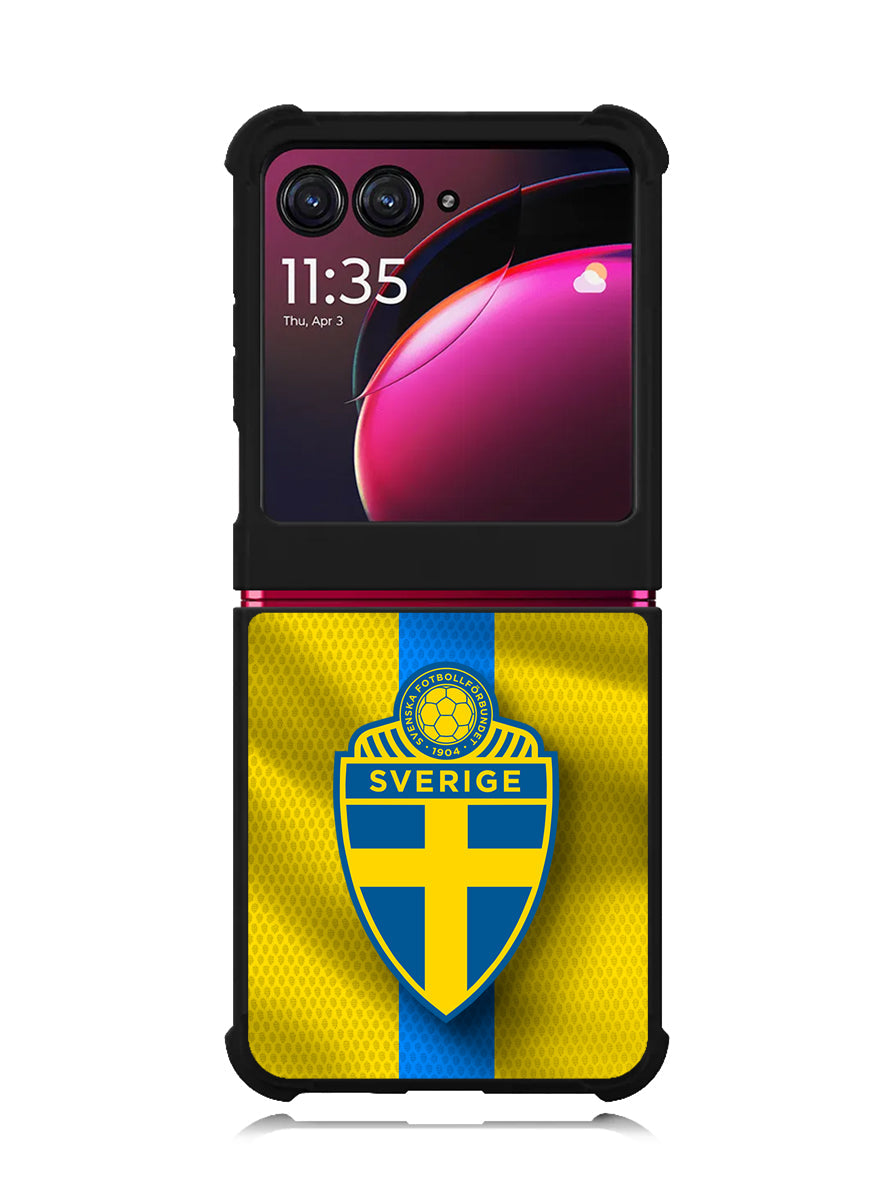 Sweden Football Team Motorola Moto Razr Plus 2023 , Moto Razr+ 2023 Case OV10146