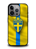 Sweden Football Team iPhone 16 Pro Max Case QC10146