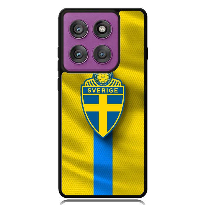Sweden Football Team Motorola Moto Edge 2025 | Moto Edge 60 Fusion | Moto Edge 60 Pro Case OV10146