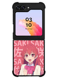 Saki Kanojo Mo Kanojo Samsung Galaxy Z Flip 5 5G 2023 Case OV10117