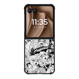 Ahegao Face Manga Motorola Moto RAZR Plus 2025 Case OV9925