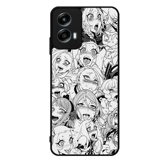 Ahegao Face Manga Motorola Moto G Play 2024 Case OV9926